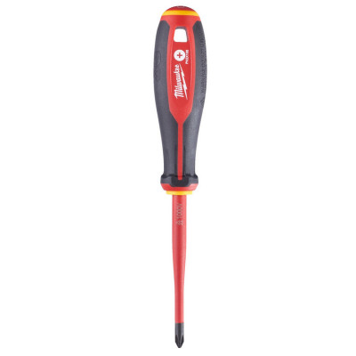 Диэлектрическая отвертка Milwaukee VDE PH2x100мм 4932478722