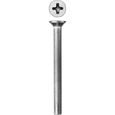 Винт с потайной головкой ЗУБР M5x50мм, DIN 965, кл.пр.4.8, 5кг 303110-05-050