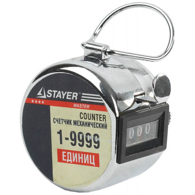 Счетчик механический STAYER 1-9999ед. 34195