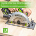 Пильный диск по дереву Greenworks 165x20мм;18T 2955807