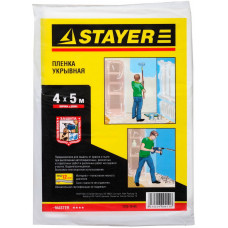 Защитная укрывочная пленка STAYER 4x5м, 12мкм 1225-15-05