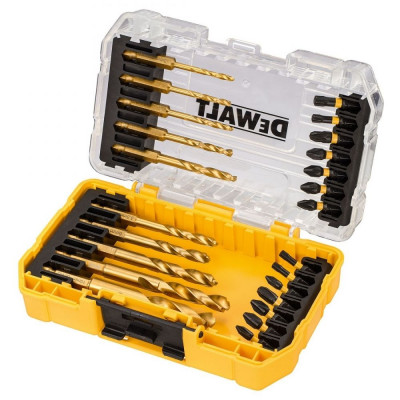 Набор бит со сверлами DeWalt 24пред DT70748T