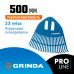 Веерные грабли GRINDA PP-23 500мм/23 зубца 421813