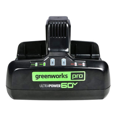 Зарядное устройство Greenworks G60DC10 для двух АКБ 2954407