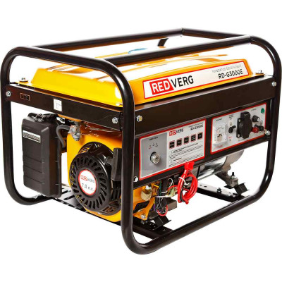 Бензиновый генератор REDVERG 3000Вт RD-G3000E