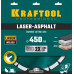 Диск алмазный KRAFTOOL LASER-ASPHALT 450x25.4мм по асфальту 36687-450