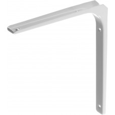 Уголок-кронштейн STAYER 250х300х30х1.2мм, белый 37413-1