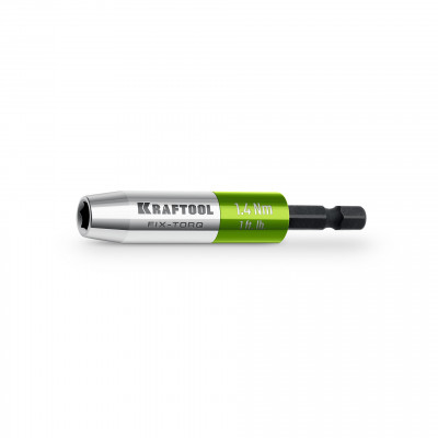 Динамометрический адаптер для бит KRAFTOOL FIX-TORQ 1.4Нм 64035-1.4