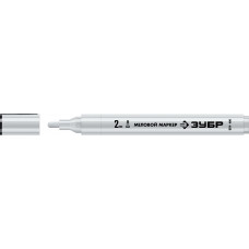 Меловой маркер ЗУБР ММ-400 белый, 2мм 06332-8
