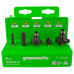 Набор фрез по дереву Greenworks 5шт 2953207
