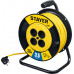 Удлинитель на катушке STAYER S-215 (50м, 3500Вт, ПВС 2x1.5мм2) 55072-50 Удлинитель на катушке STAYER S-215 (50м, 3500Вт, ПВС 2x1.5мм2) 55072-50