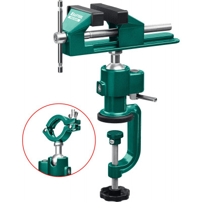 Шарнирно-поворотные тиски KRAFTOOL Precision 75мм 32711-75
