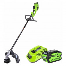 Триммер аккумуляторный Greenworks GD40BCBK4 (40В, 4Ач) 2105707UB