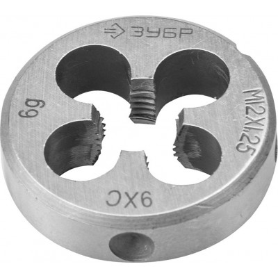 Плашка ЗУБР М12x1.25 4-28022-12-1.25
