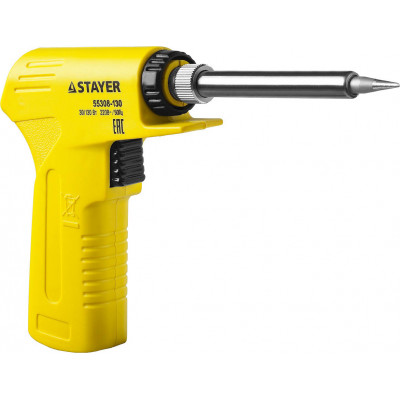 Паяльник STAYER 30/130Вт 55308-130