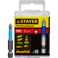 Биты STAYER PH1, 50мм, 2шт 26203-1-50-10_z01