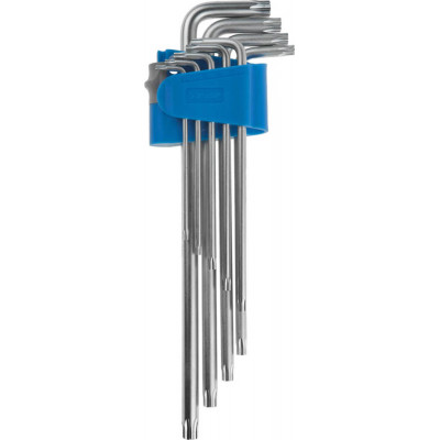 Набор имбусовых ключей ЗУБР TORX Т10-Т50, 9шт 27467-H9