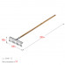 Садовые грабли GRINDA PS-12 WOOD 370х1300мм 39481-12