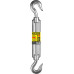 Талреп крюк-крюк STAYER DIN 1480, М20, 1шт 30525-20