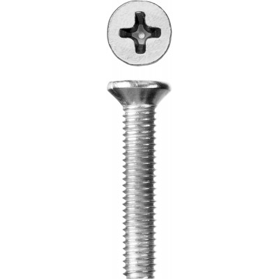 Винт с потайной головкой ЗУБР M3x16мм, DIN 965, кл.пр.4.8, 5кг 303110-03-016