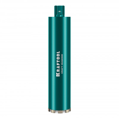 Алмазная коронка по железобетону KRAFTOOL DIAMOND 102x450мм, 1 1/4" 29825-102