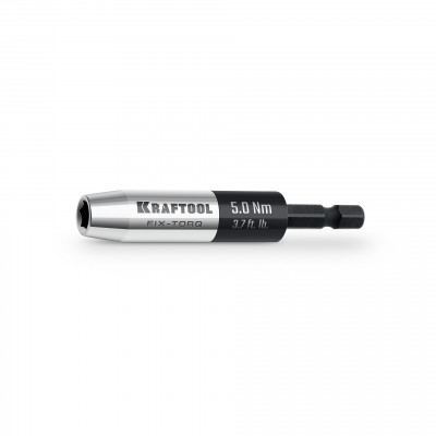 Динамометрический адаптер для бит KRAFTOOL FIX-TORQ 5Нм 64035-5.0