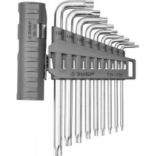 Набор имбусовых ключей ЗУБР TORX Т10-Т50, 9шт 2745-4-1_z01