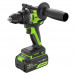 Шуруповерт аккумуляторный Greenworks GD24DD90 (24В, 4Ач) 3707507CUD Шуруповерт аккумуляторный Greenworks GD24DD90 (24В, 4Ач) 3707507CUD