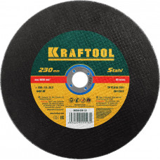 Круг отрезной по металлу KRAFTOOL 230x1.6x22.2мм 36250-230-1.6