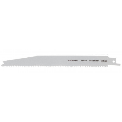 Полотно для сабельной пилы по металлу STAYER S345XF 180мм 159451-4.3