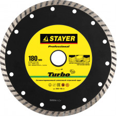 Диск алмазный STAYER TURBO-Pro 180х22.2мм 3662-180_z01