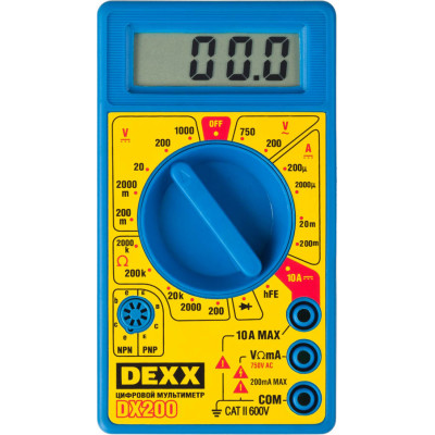Мультиметр цифровой DEXX DX200 45300