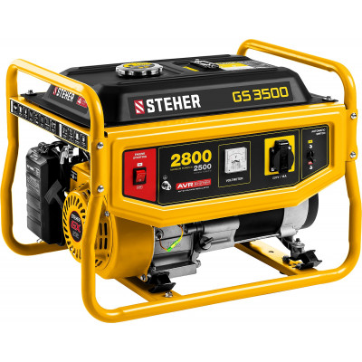 Бензиновый генератор STEHER 2800Вт GS-3500