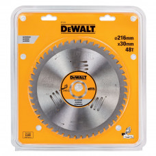 Пильный диск по алюминию DeWalt 216х30мм;48T DT1914