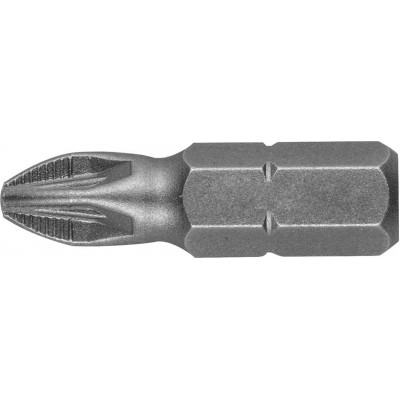 Биты STAYER PZ2, 25мм, 2шт 26221-2-25-02
