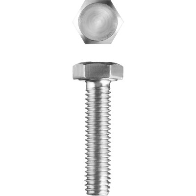 Болт ЗУБР M20x70мм, ГОСТ 7798-70, кл.пр.5.8, 5кг 303080-20-070