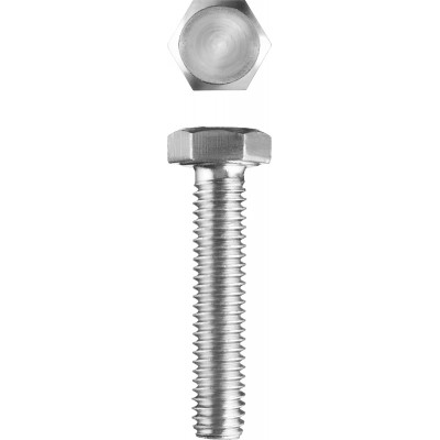 Болт ЗУБР M20x90мм, ГОСТ 7798-70, кл.пр.5.8, 5кг 303080-20-090