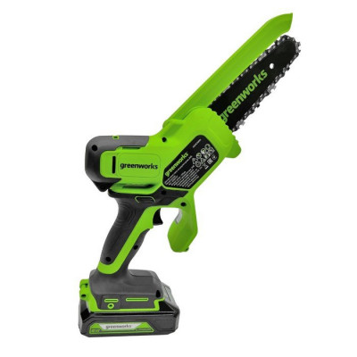 Пила цепная аккумуляторная Greenworks GD24CSMNX (24В, 2Ач) 2008707UA