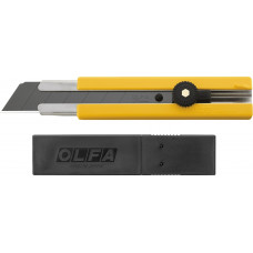 Нож OLFA 25мм, в комплекте с лезвиями 5шт OL-H-1BB/5BB