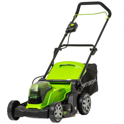 Газонокосилка аккумуляторная Greenworks G24X2LM41 (без АКБ и ЗУ) 2512607