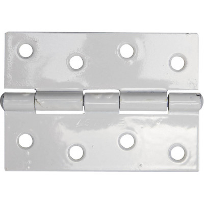 Дверная петля STAYER 100x70x1.8мм, 1шт, белая 37611-100-2