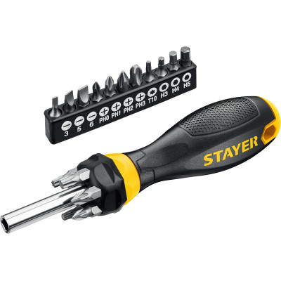 Отвертка с насадками STAYER 18пред 2545-H5_z02