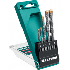 Набор сверл по бетону KRAFTOOL (5шт: 4-10мм) 29166-H5