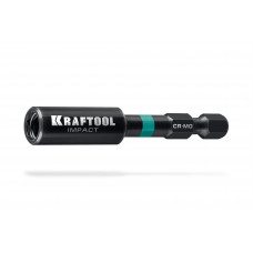 Ударный адаптер для бит KRAFTOOL IMPACT 60мм 26789