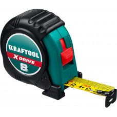 Рулетка KRAFTOOL X-Drive 8мх25мм 34122-08_z02