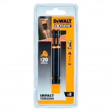 Биты DeWalt T20, 85мм, 2шт DT70568T