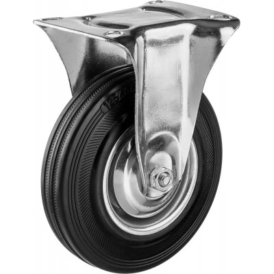 Колесо ЗУБР 125мм/100кг, неповоротное 30936-125-F