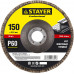 Круг лепестковый торцевой STAYER 150х22.2мм, P60 36581-150-060