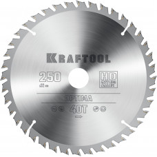 Пильный диск по дереву KRAFTOOL Optima 250x32 мм;40Т 36951-250-32