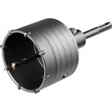 Коронка буровая в сборе СИБИН 80мм, SDS-Plus 29216-80